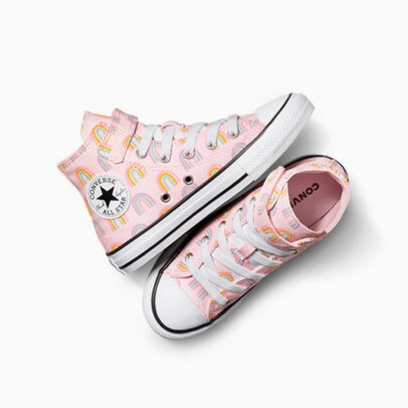 Converse Other - Chuck Taylor Little Girls All Star Easy-On Rainbows Sneaker.  Sz: 3